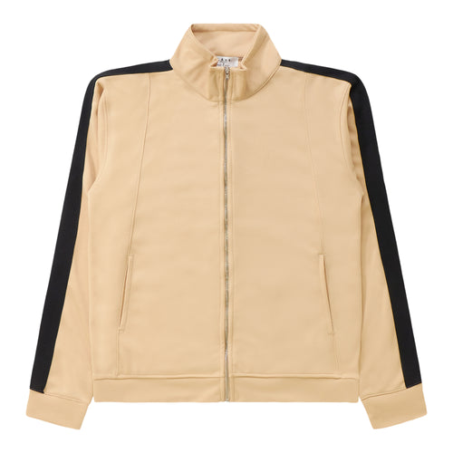 Track Jacket - Tan / Black