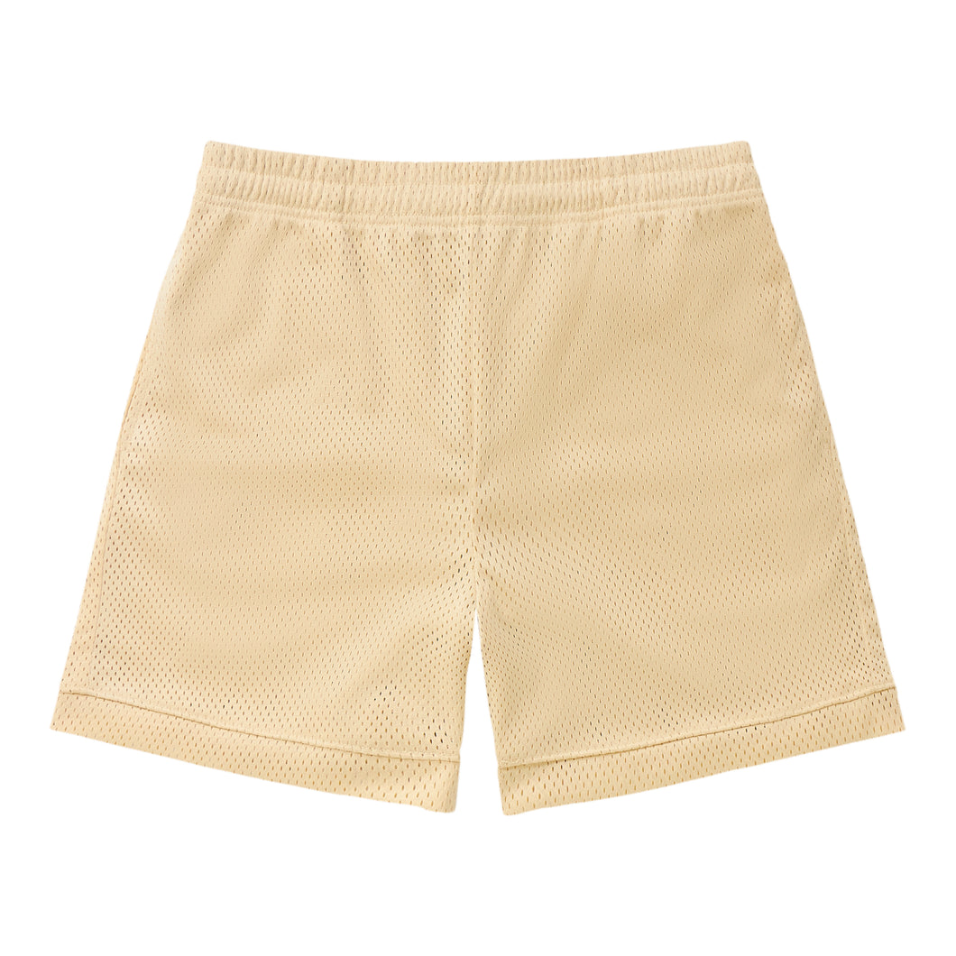 Mesh Shorts Tan