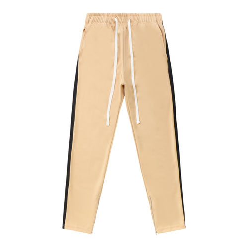 Sweatpants - Tan / Black