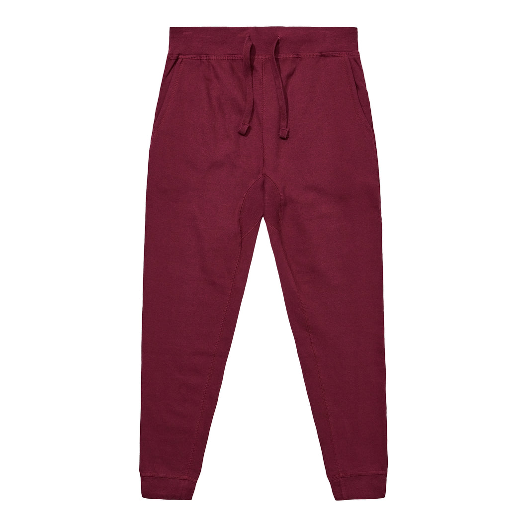 Fleece Pants - Burgundy