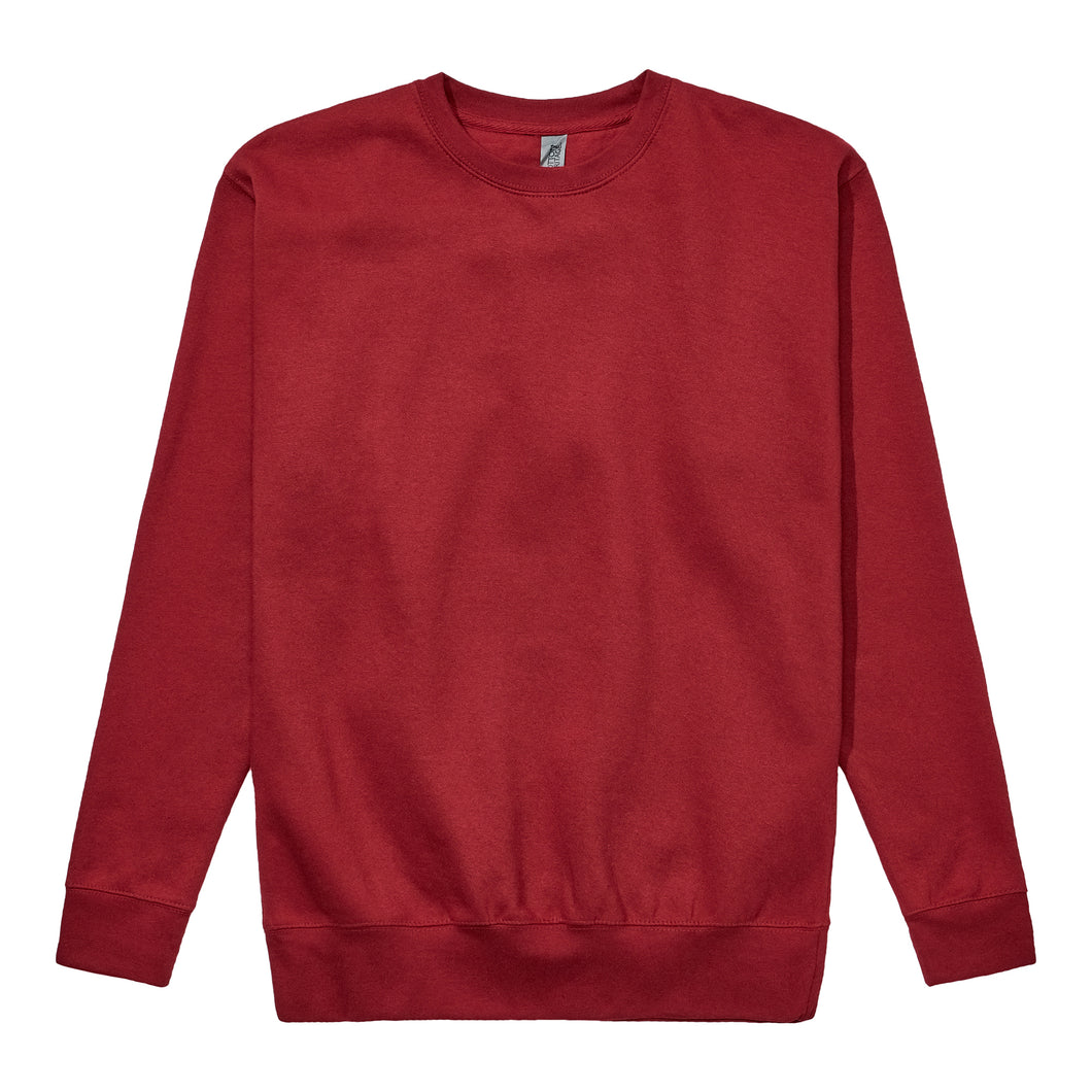 Fleece Crewneck - Red