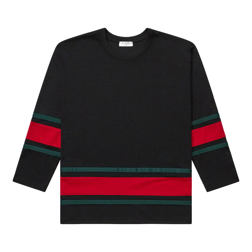 Hockey Jersey -Black / Red / Green