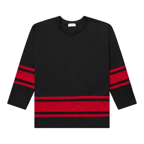 Hockey Jersey - Black / Red