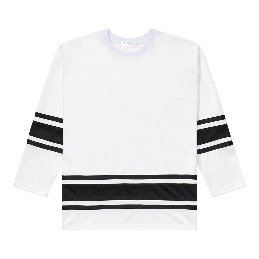 Hockey Jersey - White / Black