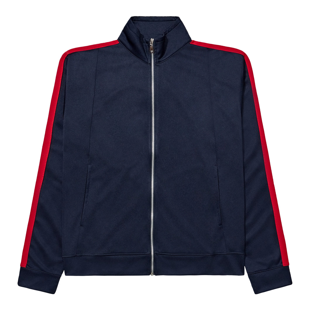 Track Jacket - Navy / Red