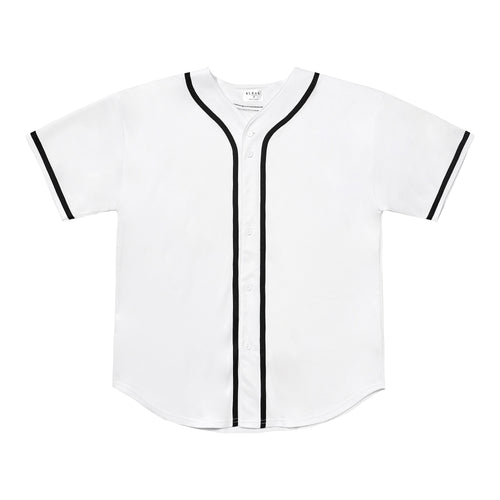 Baseball Jersey - White / Black