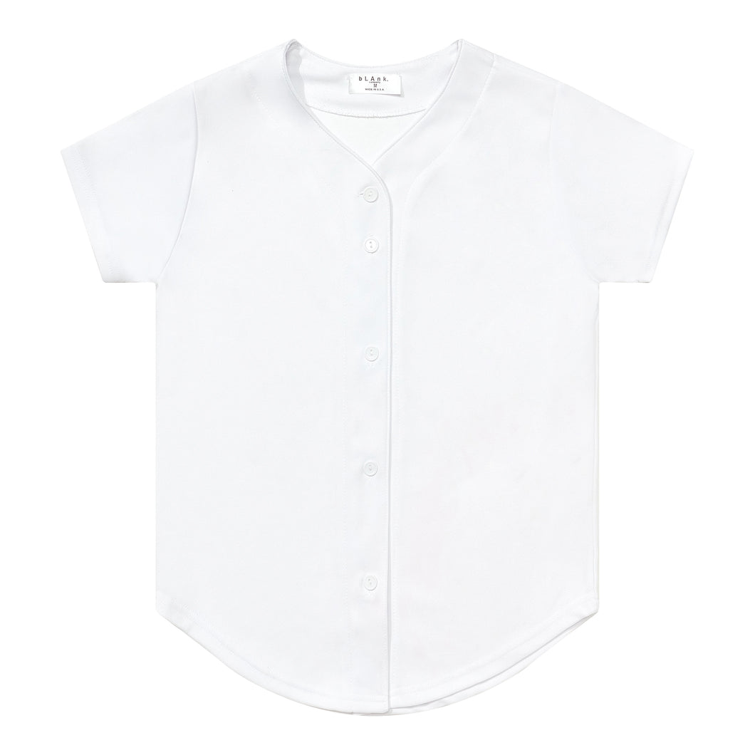 Woman's Baseball Jersey - White